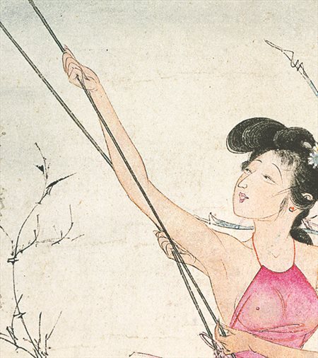 永州-胡也佛的仕女画和最知名的金瓶梅秘戏图